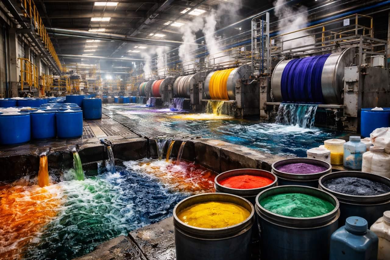 Dye Classes and Their Real Contribution to Textile Wastewater Load