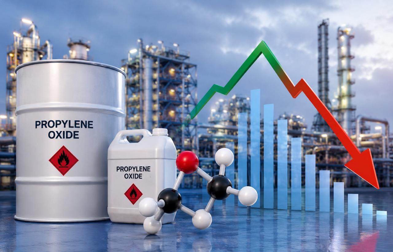 China Propylene Oxide Prices Crash 24% From Peak