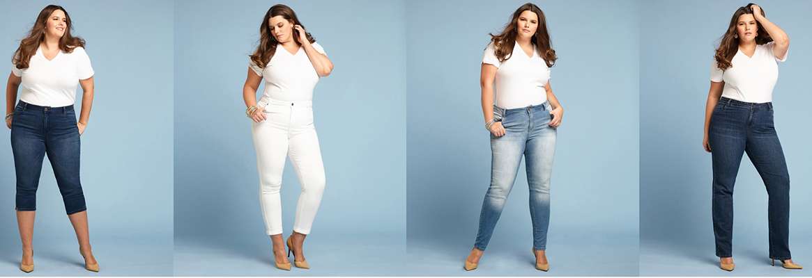 Plus size jeans for women