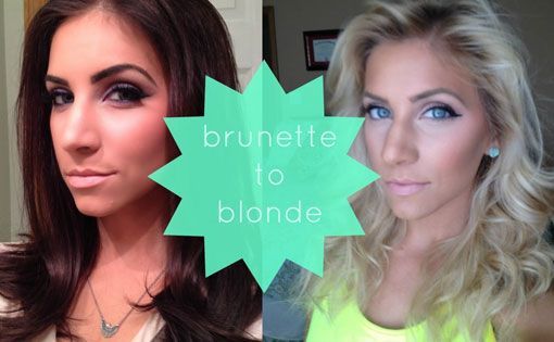 Brunettes the new Blonde?