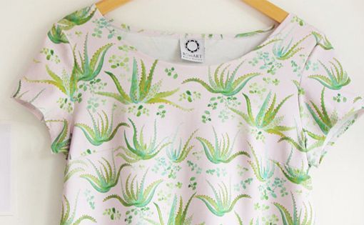 Aloe vera apparels for fit, and youthful life