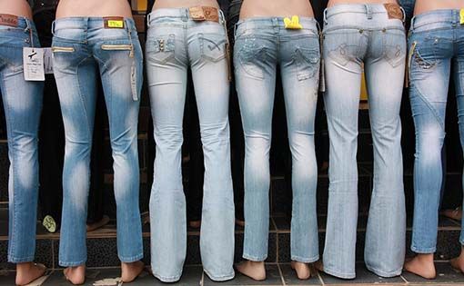 'Stone' Washing Jeans: Cellulases