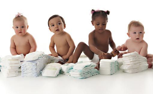 Booming global baby diapers' market