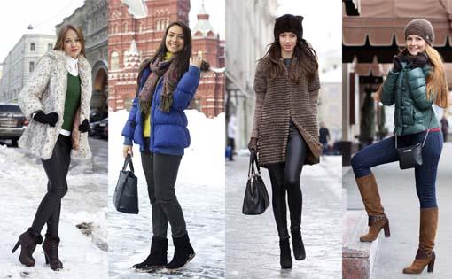 Models Winter Street Style Outfits