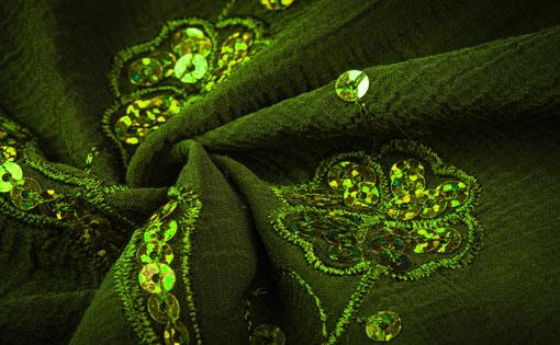 How to tell if fabric can be embellished with rhinestones
