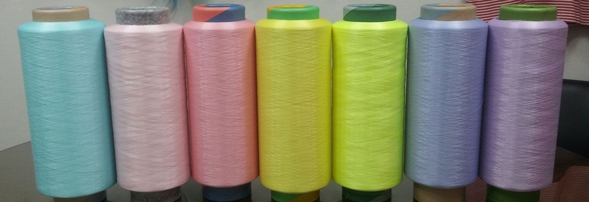 Glow yarn for special effect textiles