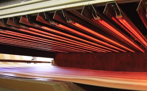 Infrared Heat Increases Productivity of Flameproof Textiles