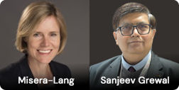 Dr. Kathrin Misera-Lang & Sanjeev Grewal