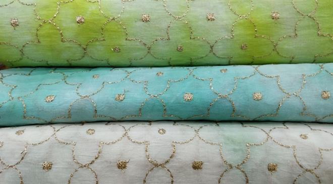 Which fabrics are in demand in the domestic and export markets?