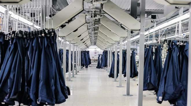 Which company recycles the wastes of your denim products? What is done later?