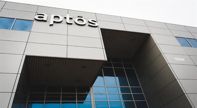 What is the story behind Aptos? What are the recent achievements of the company?