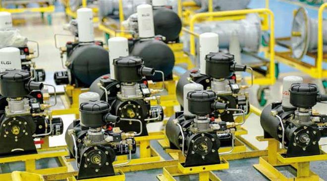 How big or small is the market for second-hand air compressors? What about unorganised markets?