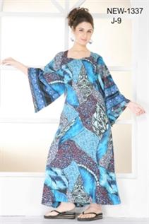 COTTON PRINTED KAFTAN