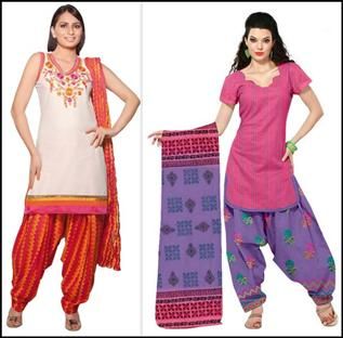100% Cotton / Georgette , S to XXL