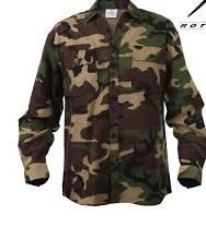 Men's Camo Print Shirts