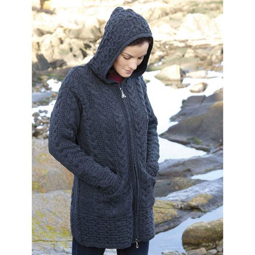 EOPUING Women Knitted Hoodies,Fall Winter Leisure Fitting India