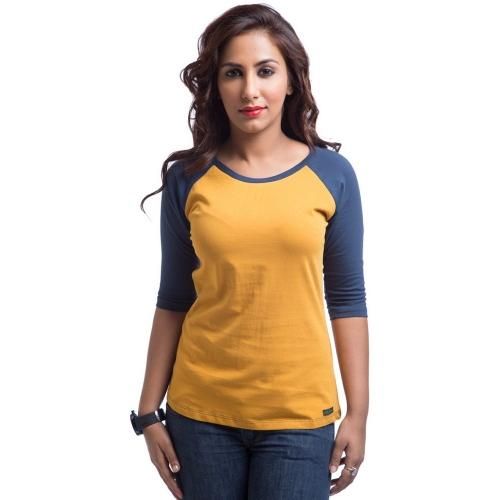 Women Basic Round Neck T-Shirts