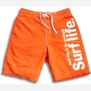 men's orange short