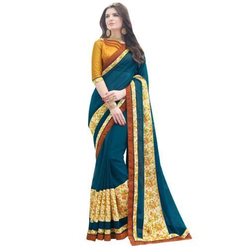 Designer Printed Saree