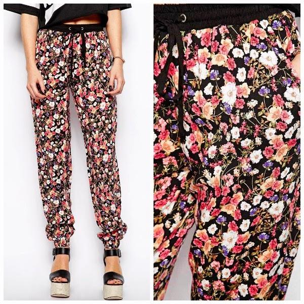 Floral Printed Trousers