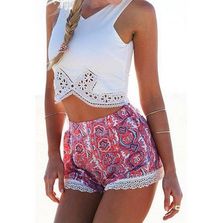 Desigual Printed Shorts