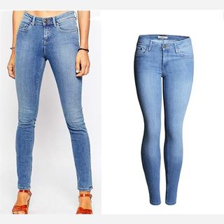 ladies cotton denim jeans