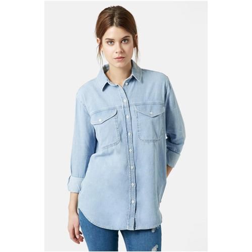 ladies denim shirt