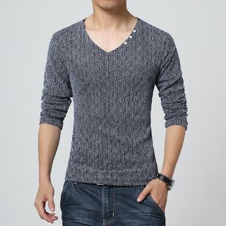 men cotton knitted t-shirt