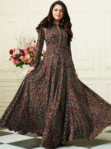 georgette ethnic dresses