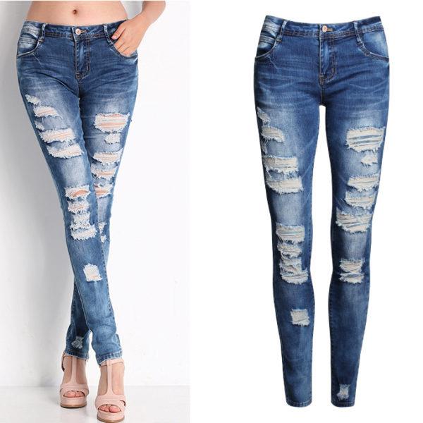 Ladies Denim Pants