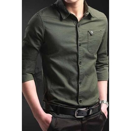 Men's Plain Shirt.