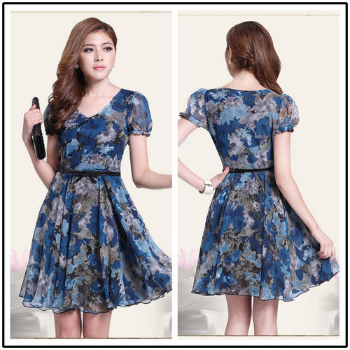 Western hot sale ladies frock