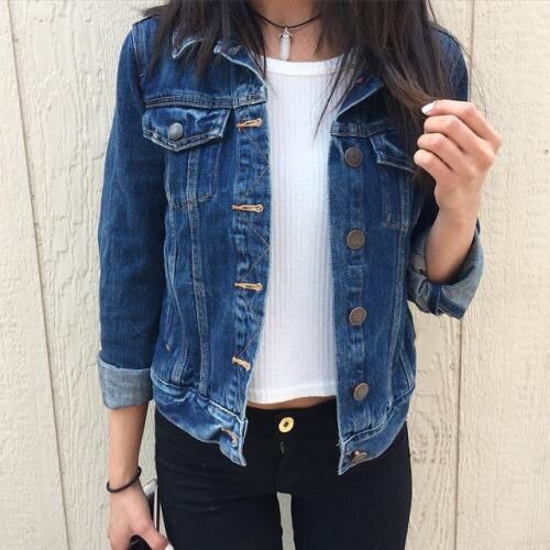 Casual Denim Vest Jackets