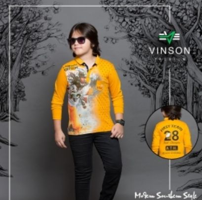 fancy collar t shirt