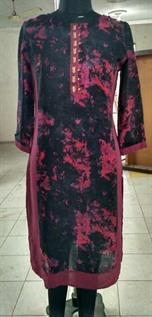 Kurti with potli buttons outlet