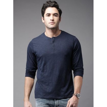 Men's Henley Neck & Round Neck T-shirt