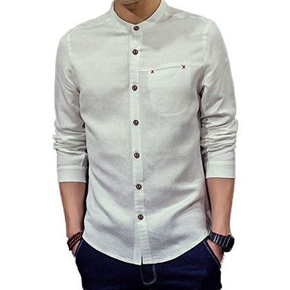 Men's Chinese Collar Shirts