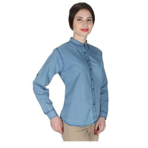 Ladies Denim Shirt