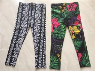 Girls Printed Leggings