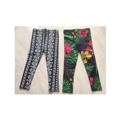 Girls Printed Leggings