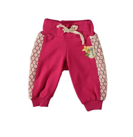 Pink BABY GIRL Baby Girls Regular Fit Gabardine Trousers 2732797  DeFacto