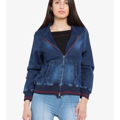 Denim Fabric Jackets For Womens