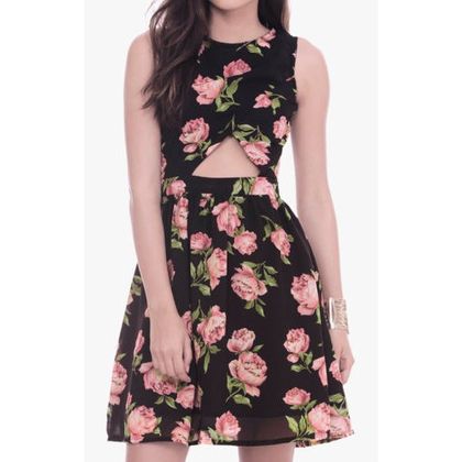 Ladies Printed Dress