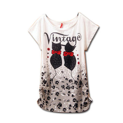 Womens printed T-shirt