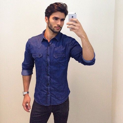 Attractive Denim Shirt For Men
