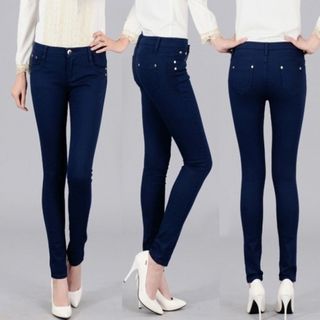 Ladies Cotton Jeans