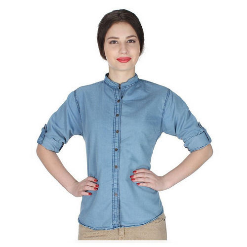 Ladies Denim Shirt