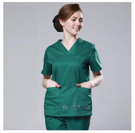 Ladies Short sleeved Lab Coat