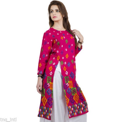  Ladies Printed Kurti