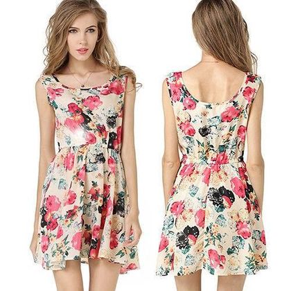 Ladies Printed Dress Manufacturers